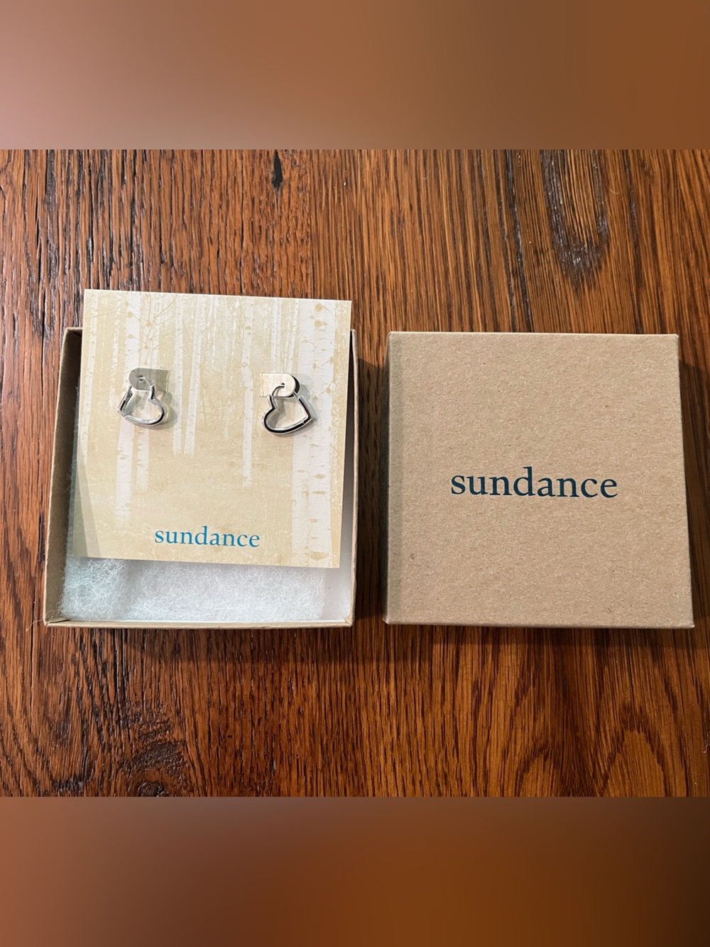 Sundance Catalog Heartfelt Hoop Earrings